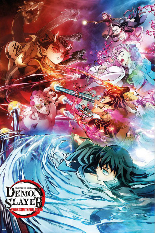 Poster Demon Slayer Swordsmith Village 2 61x91 5cm GPE6071 | Yourdecoration.es