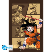 Poster Dragon Ball Goku Retro 61x91 5cm GBYDCO717 | Yourdecoration.es