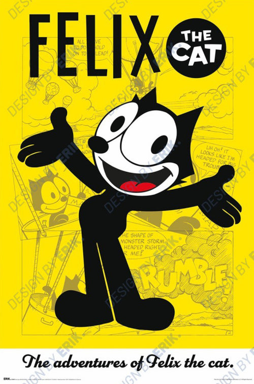 Poster Felix The Cat 61x91 5cm GPE6101 | Yourdecoration.es