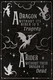 Poster Fourth Wing Quotes 61x91 5cm GBYDCOA049 | Yourdecoration.es