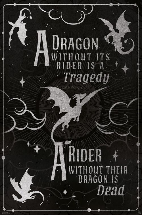 Poster Fourth Wing Quotes 61x91 5cm GBYDCOA049 | Yourdecoration.es