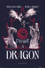 Póster Game Of Thrones House Of The Dragon Season 3 61x91 5cm GPE6057 | Yourdecoration.es