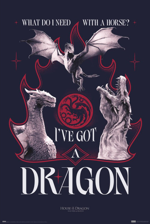 Póster Game Of Thrones House Of The Dragon Season 3 61x91 5cm GPE6057 | Yourdecoration.es