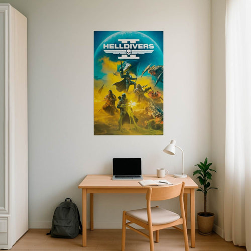 Poster Helldivers 1 61x91 5cm GPE6094 Ambiente | Yourdecoration.es