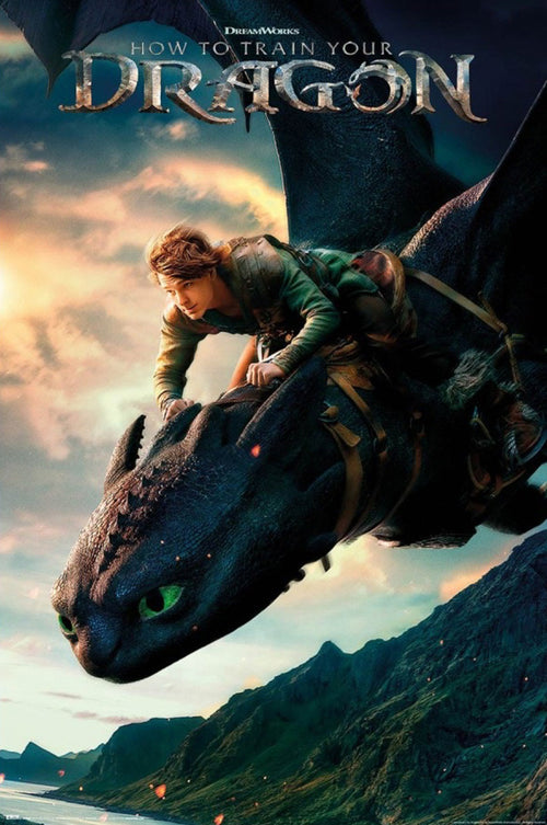 Poster How To Train Your Dragon Live Action 61x91 5cm Grupo Erik GPE6002 | Yourdecoration.es