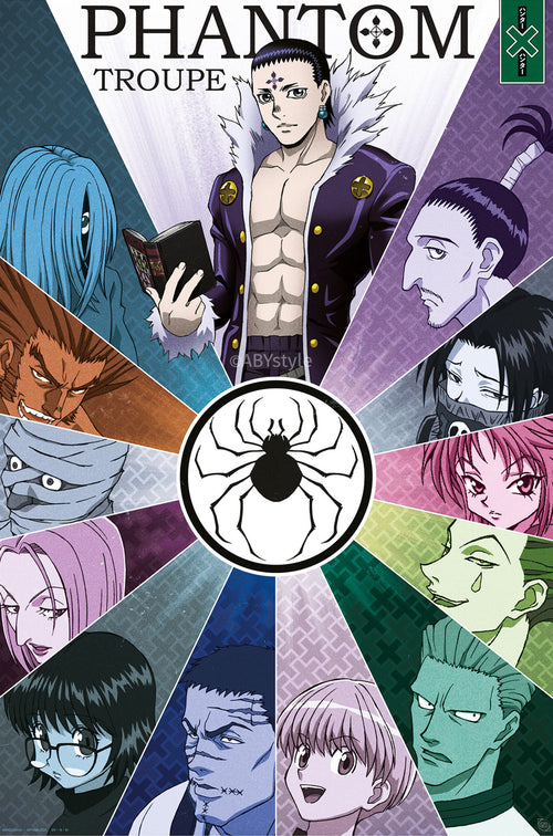 Poster Hunter X Hunter Spider Members 61x91 5cm GBYDCOA028 | Yourdecoration.es
