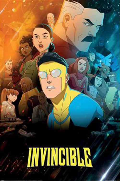 Poster Invincible Character Montage 61x91 5cm PP2510492 | Yourdecoration.es