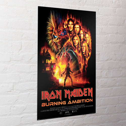 Poster Iron Maiden Burning Ambition 61x91 5cm PP2512952 Sfeer | Yourdecoration.es