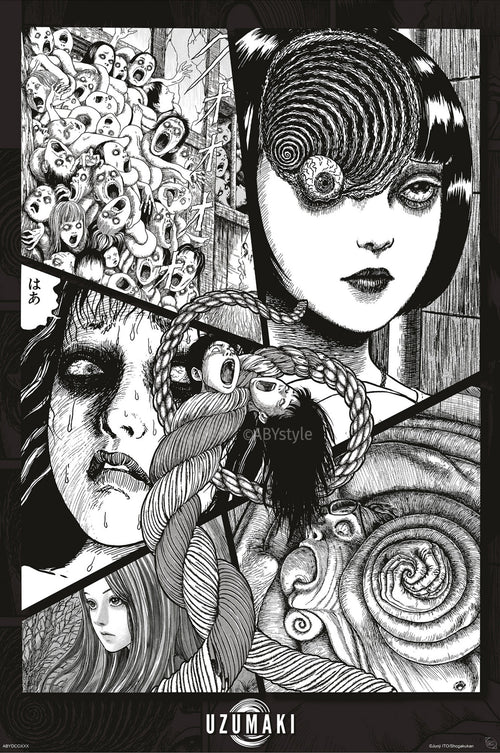 Póster Junji Ito Uzumaki 61x91 5cm GBYDCOA033 | Yourdecoration.es