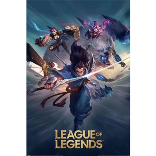 Poster-League-Of-Legends-Key-