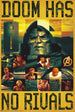 Poster Marvel Avengers Doomsday Doom Has No Rivals 61x91 5cm GPE6086 | Yourdecoration.es