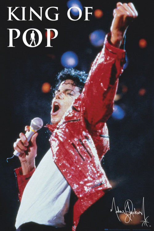 Póster Michael Jackson King Of Pop 61x91 5cm GPE6061 | Yourdecoration.es