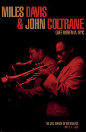 Poster Miles Davis And John Coltrane Cafe Bohemia 61x91 5cm PP2501153 | Yourdecoration.es