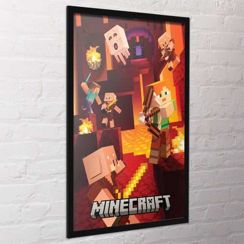 Poster Minecraft Cinematic Piglins 61x91 5cm PP2512255 Sfeer | Yourdecoration.es