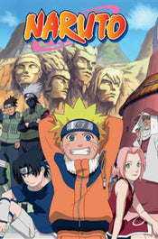 Póster Naruto Mountains 61x91 5cm PP2511254 | Yourdecoration.es