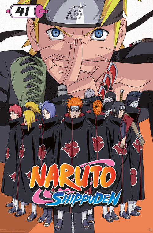 Poster Naruto Shippuden Manga Cover 61x91 5cm GBYDCOA029 | Yourdecoration.es