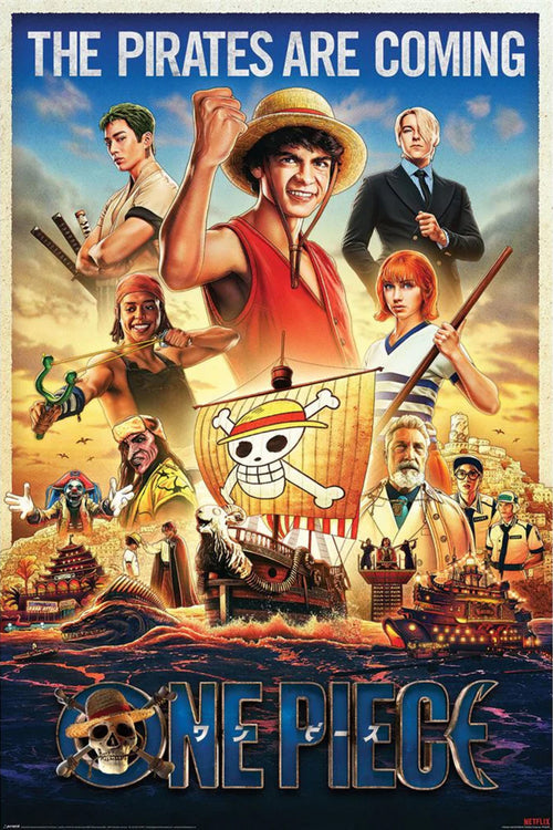 Póster One Piece Live Action Pirates Incoming 61x91 5cm Pyramid PP35389 | Yourdecoration.es