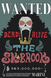 Poster One Piece Wanted Brook 61x91 5cm PP2501061 | Yourdecoration.es