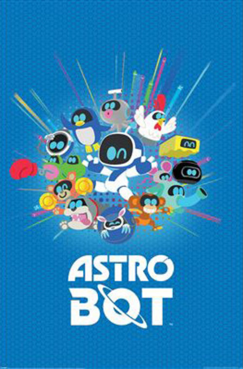 Poster Playstation Astro Bot Friends 61x91 5cm PP2510001 | Yourdecoration.es