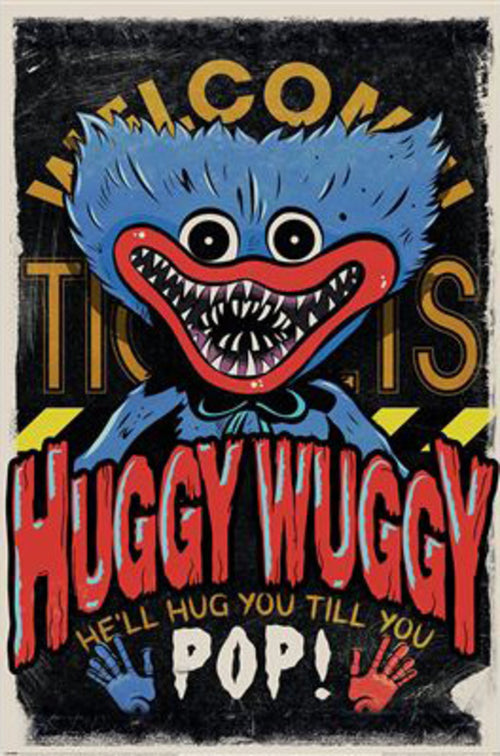 Poster Poppy Playtime Huggy Wuggy 61x91 5cm PP2512237 | Yourdecoration.es