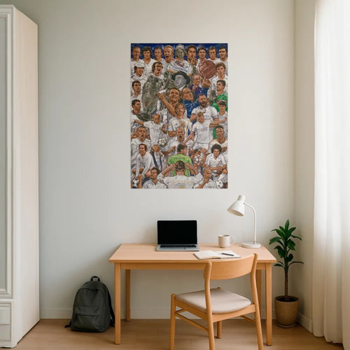 Poster Real Madrid Legends 61x91 5cm GPE6048 Sfeer | Yourdecoration.es