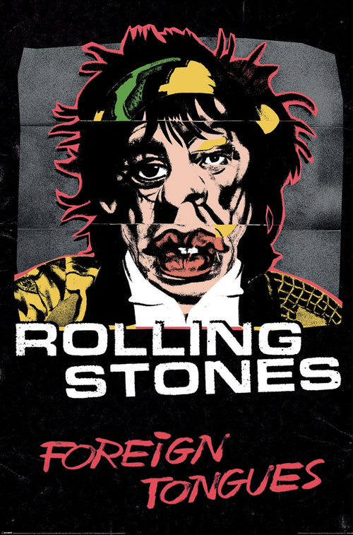 Poster Rolling Stones Foreign Tongues Album 61x91 5cm PP2513359 | Yourdecoration.es