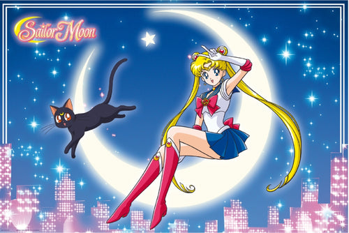Poster Sailor Moon Luna 91 5x61cm GBYDCO715 | Yourdecoration.es
