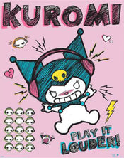 Poster Sanrio Kurom Louder 40x50cm MPP2501443 | Yourdecoration.es