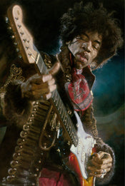 Póster Sebastian Kruger Jimi Hendrix 61x91 5cm GPE6066 | Yourdecoration.es