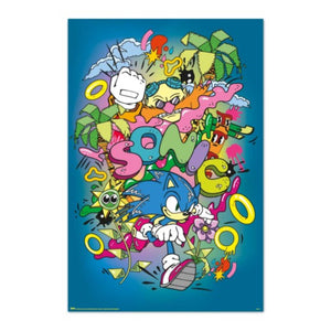 Poster Sonic Pop 61x91 5cm GPE5970 | Yourdecoration.es