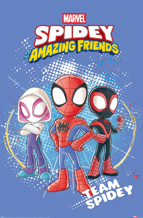 Poster Spidey And His Amazing Friends Team Up 61x91 5cm PP2513295 | Yourdecoration.es