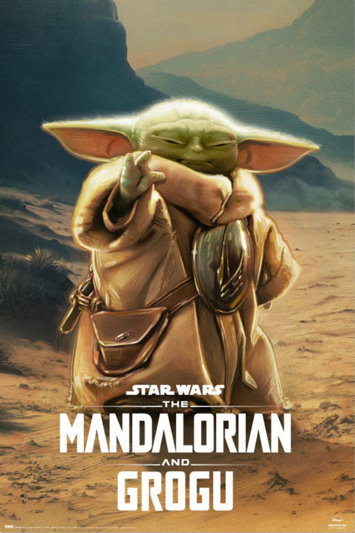 Póster Star Wars The Mandalorian And Grogu Grogu 61x91 5cm GPE6056 | Yourdecoration.es