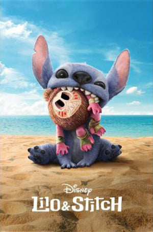 Poster Stitch X Moana 61x91 5cm PP2500634 | Yourdecoration.es