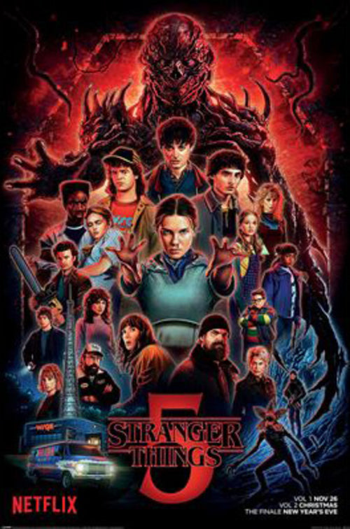 Poster Stranger Things 5 One Sheet 61x91 5cm PP2511182 | Yourdecoration.es