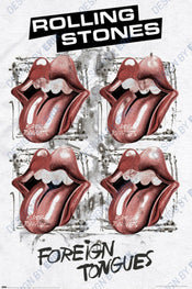 Poster The Rolling Stones Foreign Tongues 61x91 5cm GPE6100 | Yourdecoration.es