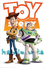 Póster Toy Story Woody N Buzz 61x91 5cm PP2511072 | Yourdecoration.es