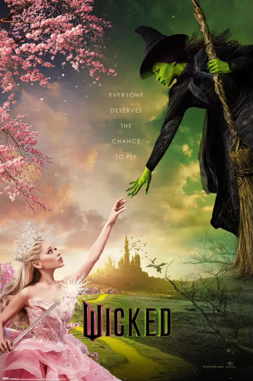 Póster Wicked Elphaba and Glinda 61x91,5cm