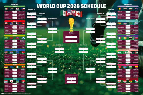 Póster World Cup 2026 91 5x61cm GPE6068 | Yourdecoration.es