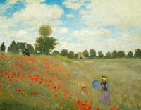 Reproducción de arte Claude Monet Mohnfeld bei Argenteuil 90x70cm CM 15 PGM | Yourdecoration.es