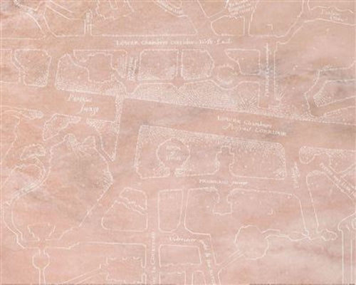Reproducción de arte Harry Potter Marauders Map Marble 50x40cm Pyramid PPR53249 | Yourdecoration.es