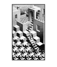 Reproducción de arte M C Escher Kreislauf 55x65cm ESE 01 PGM | Yourdecoration.es
