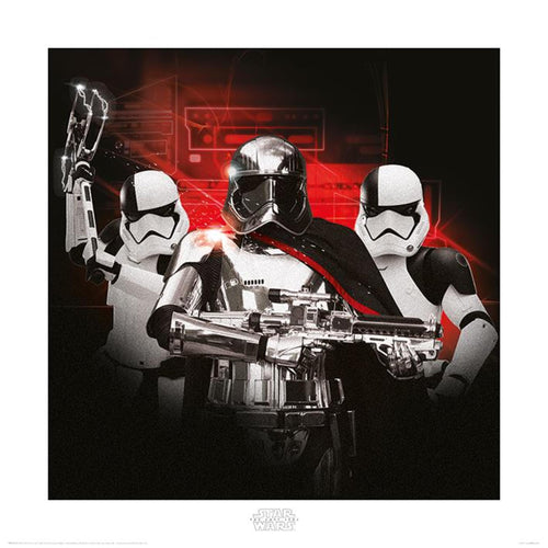 Reproducción de arte Star Wars  The Last Jedi Stormtrooper Team 40x40cm Pyramid PPR45758 | Yourdecoration.es