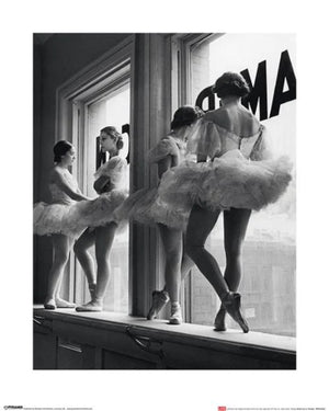 Reproducción de arte Time Life Ballerinas In Window 40x50cm Pyramid PPR43062 | Yourdecoration.es
