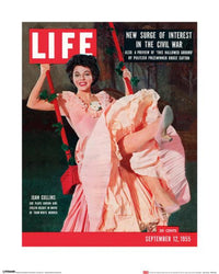 Reproducción de arte Time Life Life Cover Joan Collins 40x50cm Pyramid PPR43076 | Yourdecoration.es