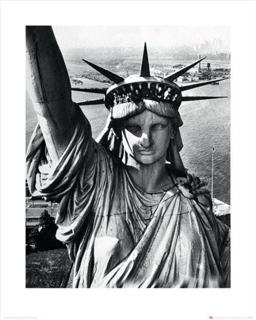 Reproducción de arte Time Life Statue Of Liberty 40x50cm Pyramid PPR43216 | Yourdecoration.es