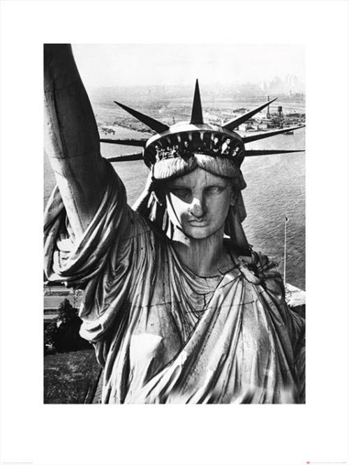 Reproducción de arte Time Life Statue Of Liberty 60x80cm Pyramid PPR40445 | Yourdecoration.es
