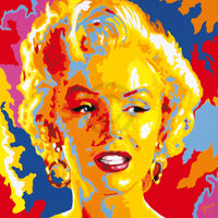 Reproducción de arte Vladimir Gorsky Marilyn Monroe 85x85cm GIV 01 PGM | Yourdecoration.es