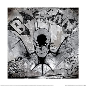 Reproducción de arte Wb100 Batman Hater Of Crime 40x40cm Pyramid PPR55139 | Yourdecoration.es