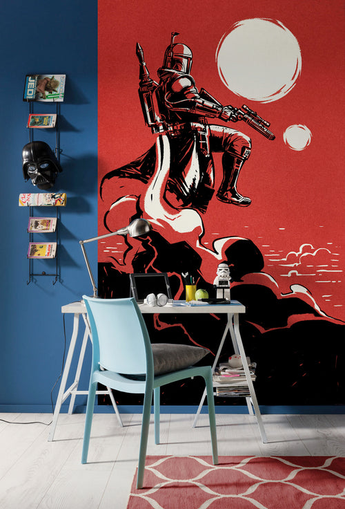 Star Wars Boba Fett The Bounty Hunter Interior Papel Pintado DX3 181 | Yourdecoration.es