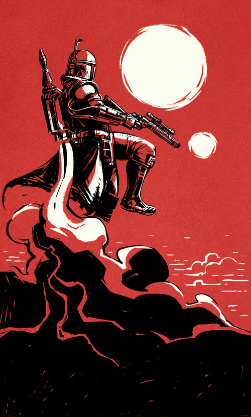 Star Wars Boba Fett The Bounty Hunter Papel Pintado DX3 181 | Yourdecoration.es